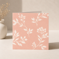 Soft Blush-Pink Botanical | Greeting Cards | General Card Collection