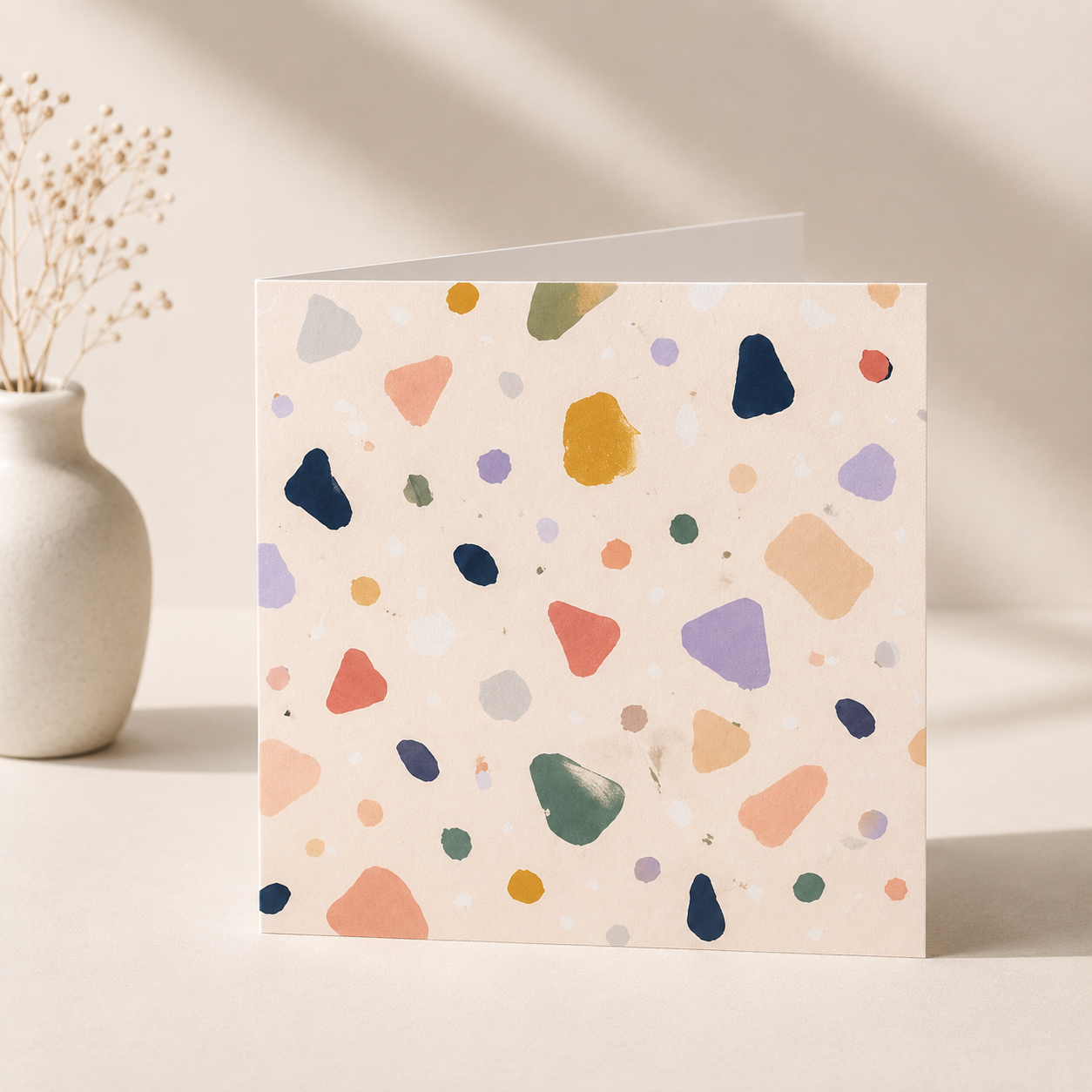 Cheerful Terrazzo-Inspired | Greeting Cards | General Card Collection