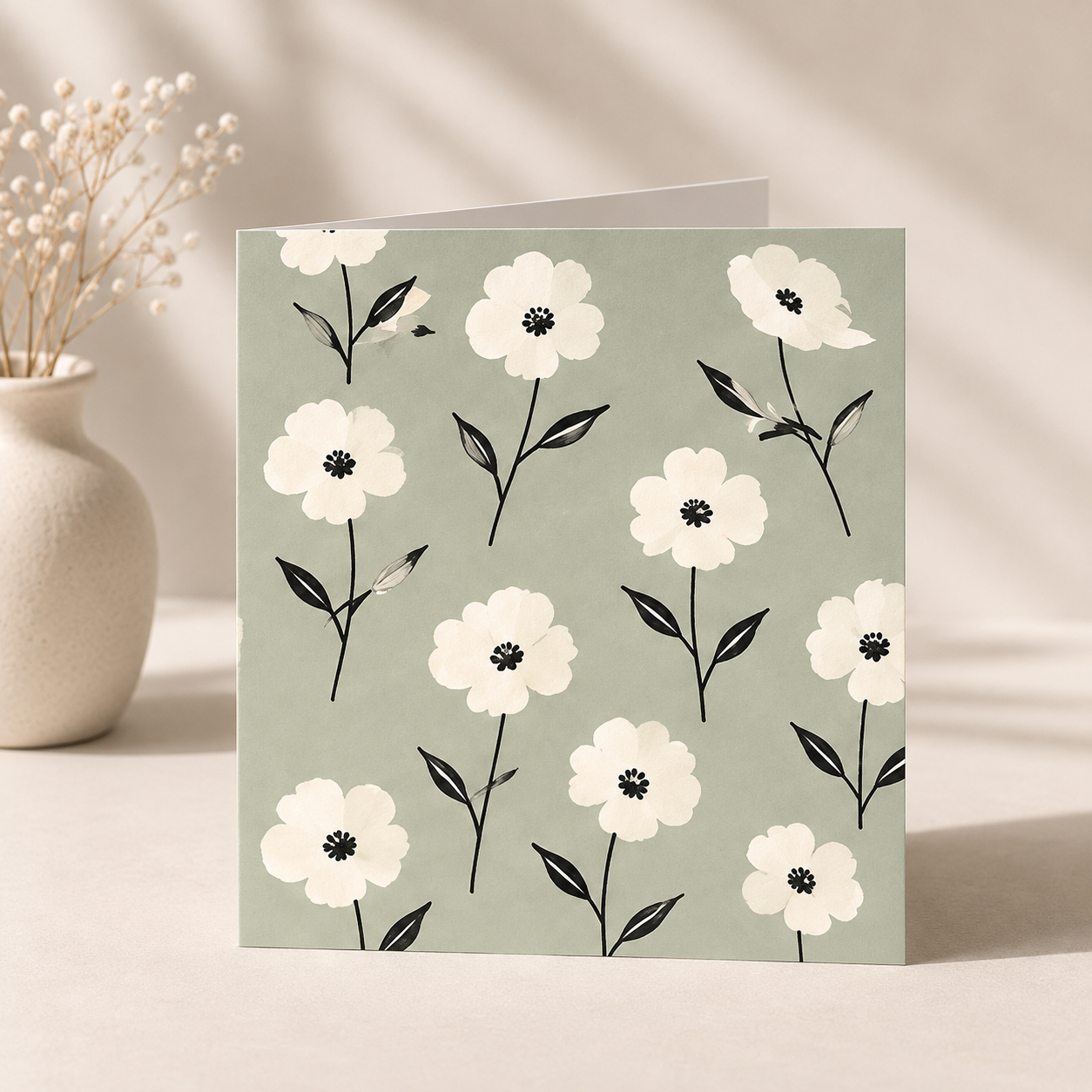 Calm Modern Floral | Greeting Cards | General Card Collection