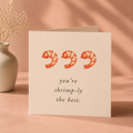 Shrimply The Best | Greeting Card | Everyday Wit Collection