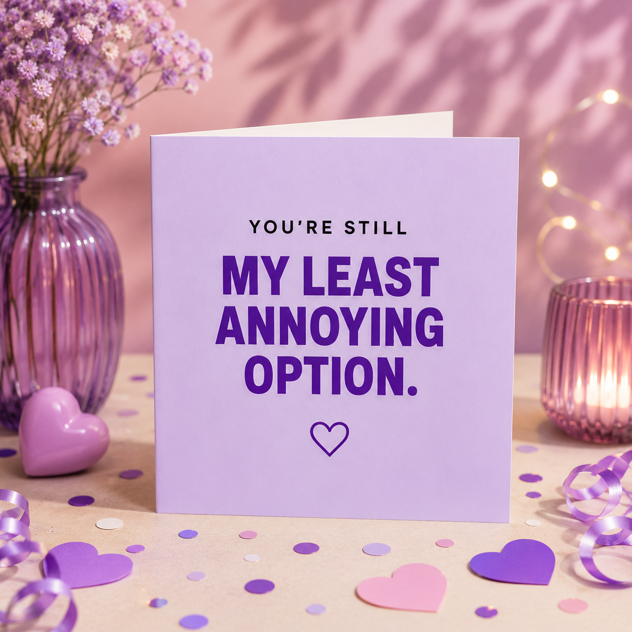 My Least Annoying Option | Greeting Card | Mildly Unhinged Collection