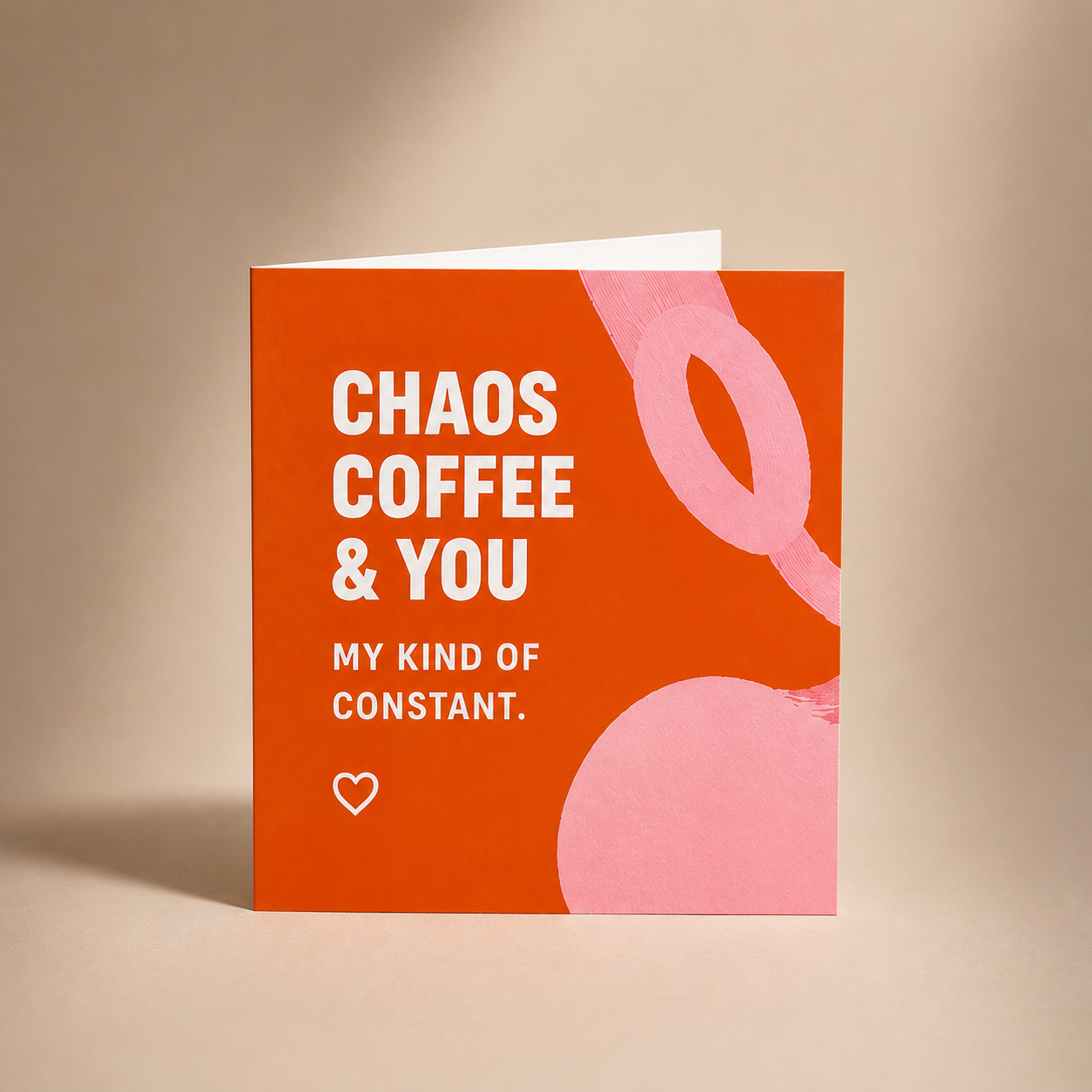Chaos Coffee & You | Greeting Card | Special People Collection