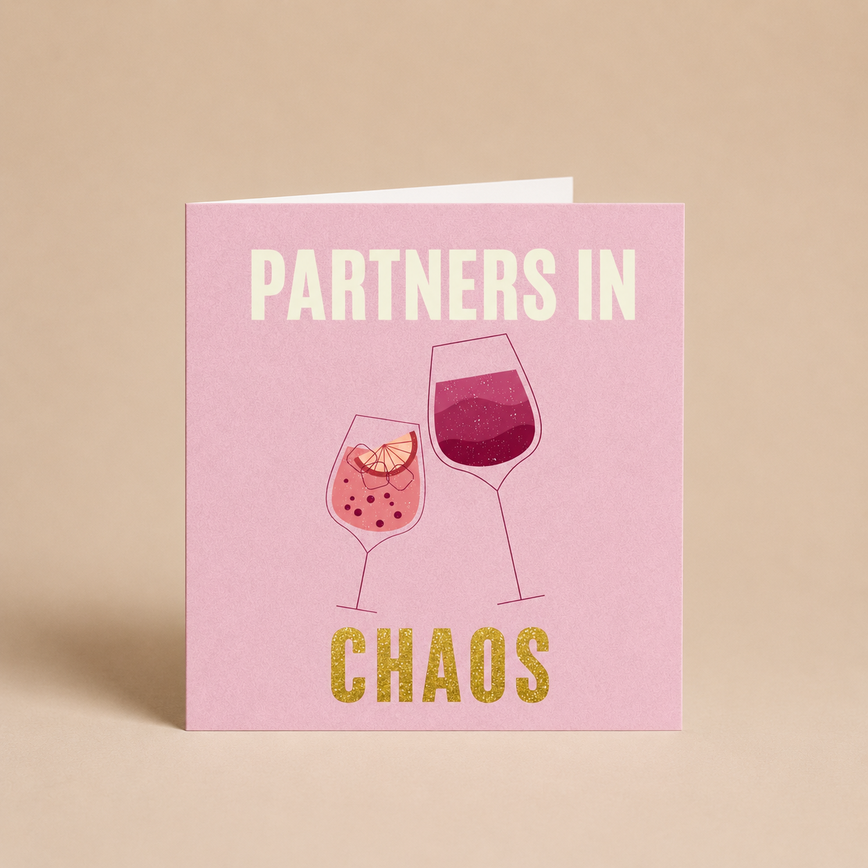 Partners In Chaos | Greeting Card | Special People Collection